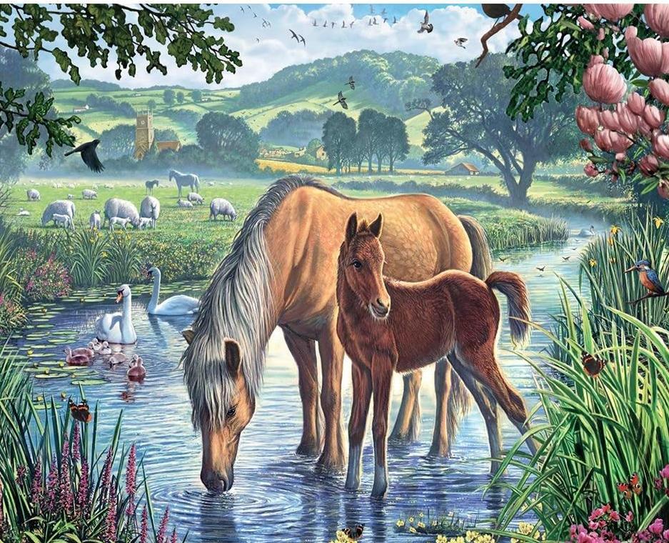 Enjoy BIG discounts on Beautiful Scenery DIY Adult Painting Kit I